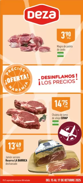 Catálogo Supermercados Deza en Cerdanyola del Vallès | Del 15 Al 17 De Octubre 2025 | 2025-10-15T00:00:00.000Z - 2025-10-17T00:00:00.000Z
