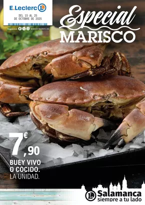 Catálogo E.Leclerc | ESPECIAL MARISCO 2025 | 2025-10-16T00:00:00.000Z - 2025-10-25T00:00:00.000Z