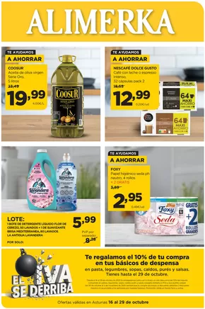 Catálogo Alimerka en Lestedo | Ofertas válidas en Asturias 16 al 29 de octubre | 2025-10-16T00:00:00.000Z - 2025-10-29T00:00:00.000Z