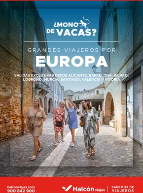 Catálogo Halcón Viajes en Vitoria | Grandes Viajeros Por Europa | 2025-10-16T00:00:00.000Z - 2026-01-31T00:00:00.000Z