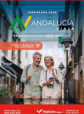 Catálogo Halcón Viajes en Vitoria | Folleto Andalucía Viaja - Temporada 2026 | 2025-10-16T00:00:00.000Z - 2026-01-31T00:00:00.000Z