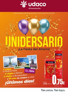¡La fiesta de ahorro! Udaco