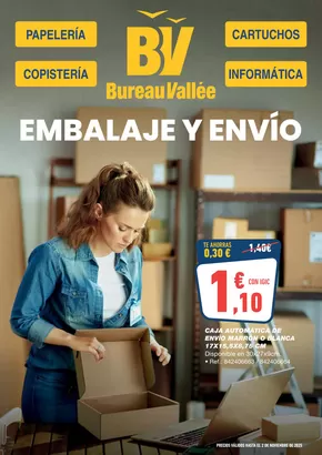 Catálogo Bureau Vallée en La Orotava | Embalaje Y Envío | 2025-10-16T00:00:00.000Z - 2025-11-02T00:00:00.000Z