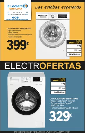 Catálogo E.Leclerc | Las estabas esperando | 2025-10-17T00:00:00.000Z - 2025-10-31T00:00:00.000Z