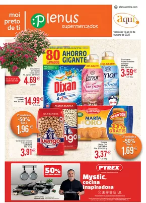 Catálogo Plenus Supermercados en El Ejido | Válido Do 16 Ao 29 De Outubro De 2025 | 2025-10-17T00:00:00.000Z - 2025-10-29T00:00:00.000Z