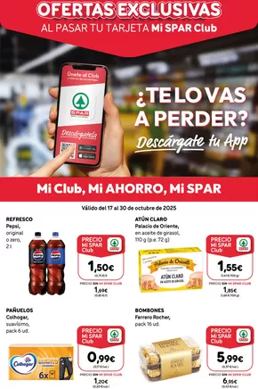 Catálogo SPAR Gran Canaria en Gilena | Ofertas Exclusivas | 2025-10-17T00:00:00.000Z - 2025-10-30T00:00:00.000Z