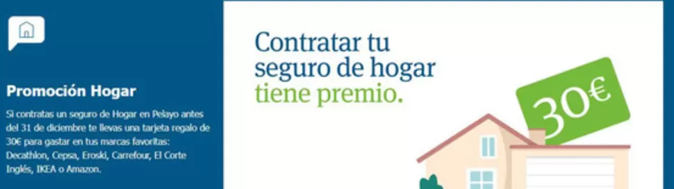 Catálogo Pelayo Seguros en Paterna | Promoción Hogar | 2025-10-20T00:00:00.000Z - 2025-12-31T00:00:00.000Z
