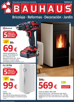 Catálogo BAUHAUS en Puerto de Sagunto | Bricolaje, reformas, decoración y jardín | 2025-10-23T00:00:00.000Z - 2025-11-16T00:00:00.000Z