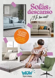 Catálogo WOW Málaga, Style&Home by Mubak en Málaga | Sofás y Descanso | 2025-10-20T00:00:00.000Z - 2025-12-31T00:00:00.000Z