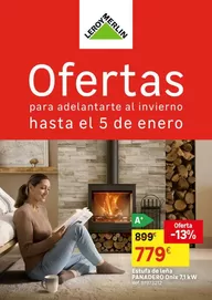 Catálogo Leroy Merlin en Zaragoza | Ofertas para adelantarte al invierno | 2025-10-21T00:00:00.000Z - 2026-01-05T00:00:00.000Z
