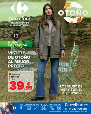 Catálogo Carrefour en Santa Lucía de Tirajana | COLECCIÓN TEXTIL | 2025-10-23T00:00:00.000Z - 2025-11-12T00:00:00.000Z