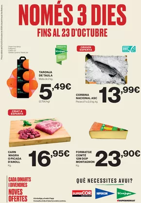 Catálogo El Corte Inglés | Només 3 Dies | 2025-10-21T00:00:00.000Z - 2025-10-23T00:00:00.000Z