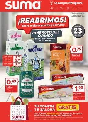 Catálogo Suma Supermercados | ¡REABRIMOS! | 2025-10-23T00:00:00.000Z - 2025-11-08T00:00:00.000Z