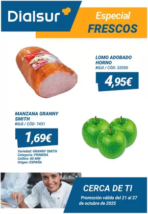Catálogo Dialsur Cash & Carry en Los Corrales | Especial Frescos | 2025-10-22T00:00:00.000Z - 2025-10-27T00:00:00.000Z