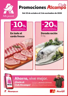 Catálogo Alcampo en Mataró | Del 23 de octubre al 5 de noviembre de 2025 | 2025-10-23T00:00:00.000Z - 2025-11-05T00:00:00.000Z