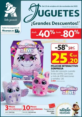 Catálogo Alcampo en Arroyomolinos | ¡Grandes Descuentos!  | 2025-10-23T00:00:00.000Z - 2025-11-06T00:00:00.000Z
