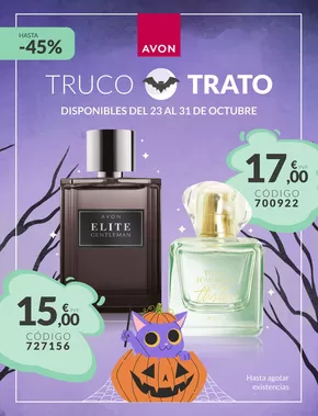 Catálogo AVON en Marratxi | Truco O Trato | 2025-10-24T00:00:00.000Z - 2025-10-31T00:00:00.000Z