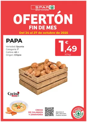 Catálogo SPAR Gran Canaria en Algeciras | Ofertón | 2025-10-24T00:00:00.000Z - 2025-10-27T00:00:00.000Z