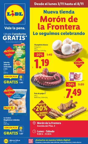 Catálogo Lidl | Nueva tienda | 2025-11-06T00:00:00.000Z - 2025-11-08T00:00:00.000Z