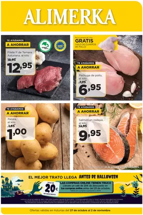 Catálogo Alimerka en Cabezas de San Juan | Semanal del - Alimerka | 2025-10-27T00:00:00.000Z - 2025-11-02T00:00:00.000Z