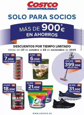 Catálogo Costco en Cabezas de San Juan | Descuentos Por Tiempo Limitado | 2025-10-27T00:00:00.000Z - 2025-11-23T00:00:00.000Z