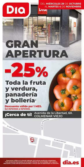 Catálogo Dia en Manzanares el Real | Gran apertura Dia del 29/10 al 04/11 | 2025-10-29T00:00:00.000Z - 2025-11-04T00:00:00.000Z