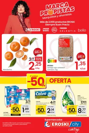 Catálogo Eroski en Toledo | Precio más bajo SUPERMERCADOS EROSKI | 2025-10-30T00:00:00.000Z - 2025-11-11T00:00:00.000Z