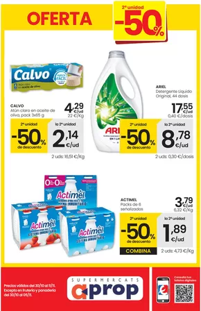 Catálogo Eroski en Sant Antoni de Portmany | OFERTA 2a unidad -50% | 2025-10-30T00:00:00.000Z - 2025-11-11T00:00:00.000Z