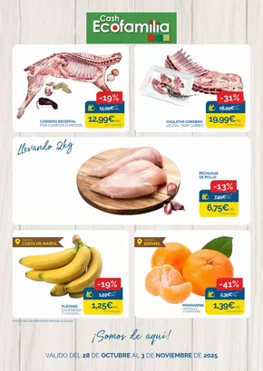 Catálogo Cash Ecofamilia en Valladolid | Válido Del 28 De Octubre Al 3 De Noviembre De 2025  | 2025-10-28T00:00:00.000Z - 2025-11-03T00:00:00.000Z