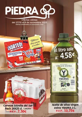 Catálogo Supermercados Piedra en Castelló de Rugat | Ofertas válidas del 27/10 al 8 de noviembre 2025 | 2025-10-28T00:00:00.000Z - 2025-11-08T00:00:00.000Z