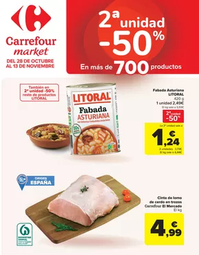Catálogo Carrefour Market en Moaña | Del 28 De Octubre Al 13 De Noviembre | 2025-10-28T00:00:00.000Z - 2025-11-13T00:00:00.000Z