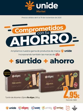 Catálogo Unide Market | Comprometidos con tu ahorro UNIDE Market Península | 2025-11-06T00:00:00.000Z - 2025-11-19T00:00:00.000Z