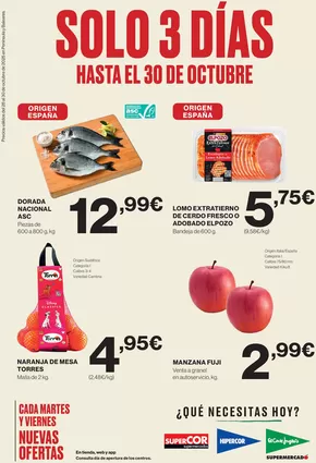 Catálogo Hipercor en Castelló de Rugat | ¡Solo 3 días! | 2025-10-28T00:00:00.000Z - 2025-10-30T00:00:00.000Z