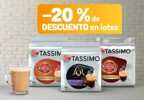 Catálogo Tassimo en O Barco | -20% De Descuento En Lotes | 2025-10-28T00:00:00.000Z - 2025-11-09T00:00:00.000Z