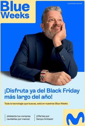 Catálogo Movistar en Las Palmas de Gran Canaria | ¡Disfruta ya del Black Friday más largo del año! | 2025-10-28T00:00:00.000Z - 2025-11-05T00:00:00.000Z