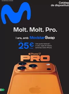 Catálogo Movistar en L'Hospitalet de Llobregat | Molt. Molt. Pro. | 2025-10-28T00:00:00.000Z - 2025-12-01T00:00:00.000Z