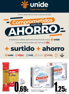 Catálogo Unide Supermercados en Dos Hermanas | Comprometidos con tu ahorro UNIDE Supermercados Canarias | 2025-11-06T00:00:00.000Z - 2025-11-19T00:00:00.000Z