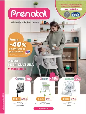 Catálogo Prénatal | Hasta -40% en artículos de puericultura | 2025-11-06T00:00:00.000Z - 2025-11-26T00:00:00.000Z