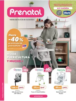 Catálogo Prénatal | Hasta -40% en artículos de puericultura | 2025-11-06T00:00:00.000Z - 2025-11-26T00:00:00.000Z