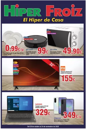 Catálogo Froiz en Sarria | El Hiper de Casa | 2025-10-29T00:00:00.000Z - 2025-11-24T00:00:00.000Z