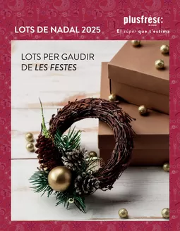 Catálogo Plusfresc en Manresa | Lots De Nadal 2025 | 2025-10-29T00:00:00.000Z - 2025-12-18T00:00:00.000Z