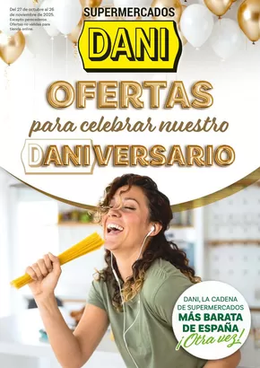 Catálogo Supermercados Dani en Llanera | Del 27 de octubre al 26 de noviembre de 2025. | 2025-10-29T00:00:00.000Z - 2025-11-26T00:00:00.000Z