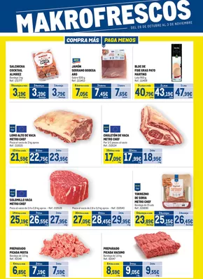 Catálogo Makro en Llanera | Del 28 De Octubre Al 3 De Noviembre | 2025-10-29T00:00:00.000Z - 2025-11-03T00:00:00.000Z