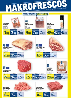 Catálogo Makro en Las Rozas | Del 28 De Octubre Al 3 De Noviembre | 2025-10-29T00:00:00.000Z - 2025-11-03T00:00:00.000Z