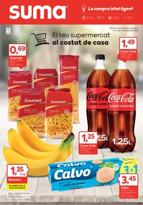 Catálogo Suma Supermercados | Oferta vàlida del 29 de Octubre al 11 de Noviembre de 2025 | 2025-10-29T00:00:00.000Z - 2025-11-11T00:00:00.000Z