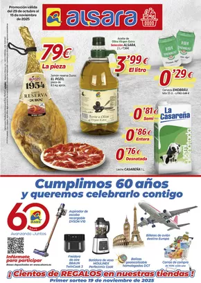 Catálogo Alsara Supermercados | Promoción válida del 29 de octubre al 15 de noviembre de 2025 | 2025-10-29T00:00:00.000Z - 2025-11-15T00:00:00.000Z
