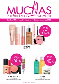 Catálogo Muchas Perfumerías en Bueu | Desde el 29 de octubre hasta el 18 de noviembre de 2025 | 2025-10-29T00:00:00.000Z - 2025-11-18T00:00:00.000Z