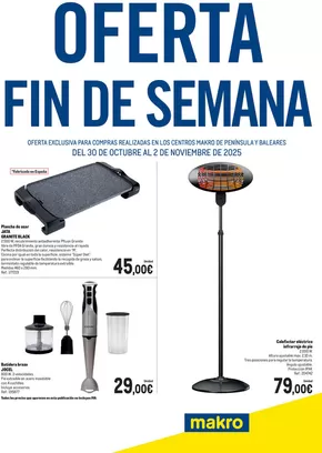 Oferta Fin de Semana
