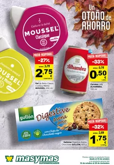 Catálogo Masymas en Torrent | Un Otoño De Ahorro | 2025-10-31T00:00:00.000Z - 2025-11-20T00:00:00.000Z