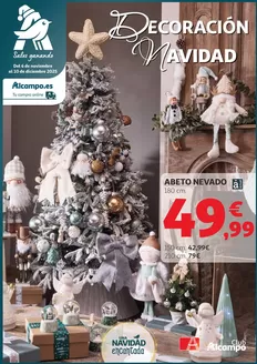 Catálogo Alcampo | Decoración Navidad 2025 | 2025-11-06T00:00:00.000Z - 2025-12-10T00:00:00.000Z